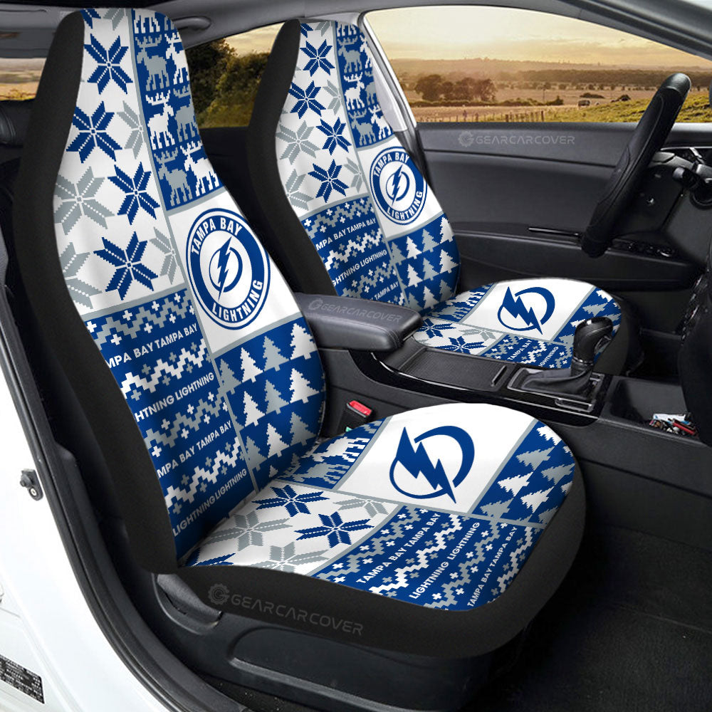 Tampa Bay Lightning Car Seat Covers Custom Ugly Style Car Accessories