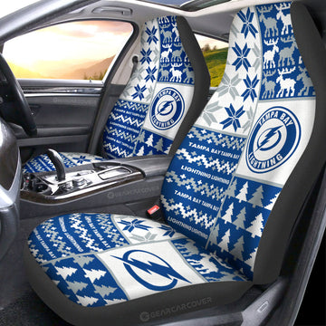 Tampa Bay Lightning Car Seat Covers Custom Ugly Style Car Accessories