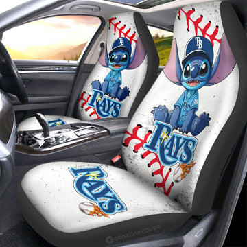 Tampa Bay Rays Car Seat Covers Stitch Theme Collection