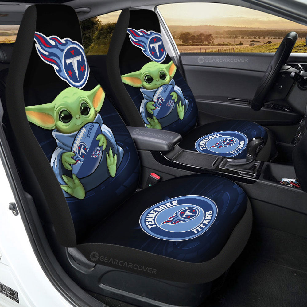 Tennessee Titans Car Seat Covers Baby Yoda Car Accessories For Fan
