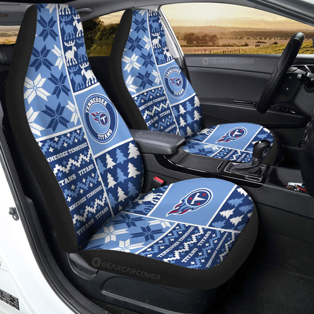Tennessee Titans Car Seat Covers Custom Ugly Style Car Accessories