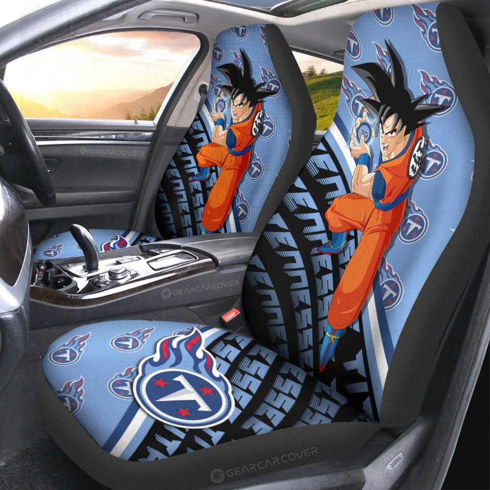 Tennessee Titans Car Seat Covers Goku Car Accessories For Fans
