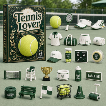 Tennis Lover Advent Calendar 2026 - 24-Day Countdown, Acrylic Charms Every Day Bring New Suprises