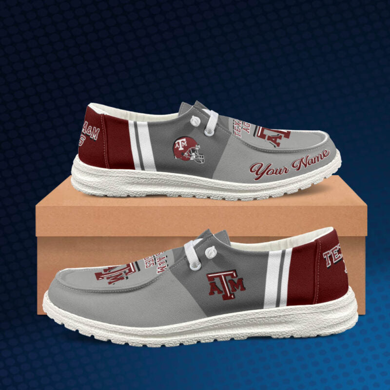 Texas A&M Aggies Hey Dude Shoes -NCAA Personalized - Ingenious Gifts Your Whole Family