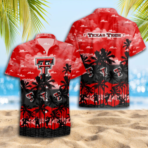 Texas Tech Red Raiders Hawaiian Shirt Trending Summer.