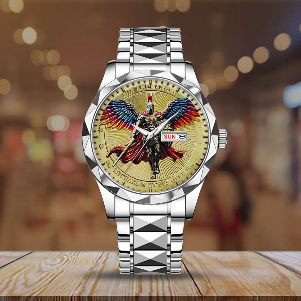 The Archangel Michael Alloy Luxury Quartz Watch – NGHIAVT3732