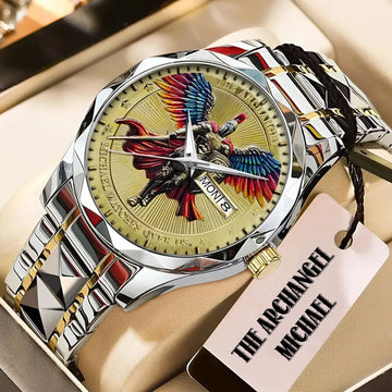 The Archangel Michael Alloy Luxury Quartz Watch – NGHIAVT3732