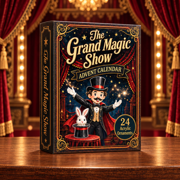 The Grand Magic Show Advent Calendar 2026 24 Day Festive Countdown Acrylic Charms Blind Box Gift For Magic Lovers