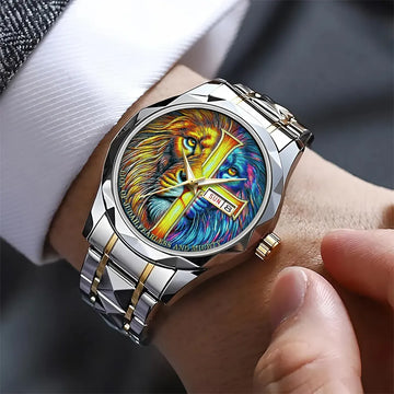 The Lion Of Judah Alloy Luxury Quartz Watch – TANTN 14883
