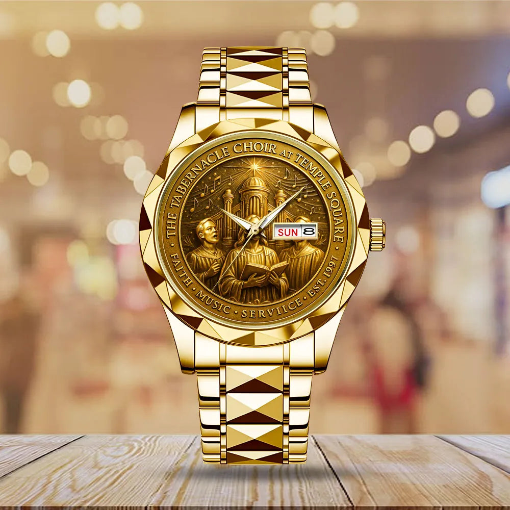 The Tabernacle Choir at Temple Square Alloy Luxury Quartz Watch – TANTN17263