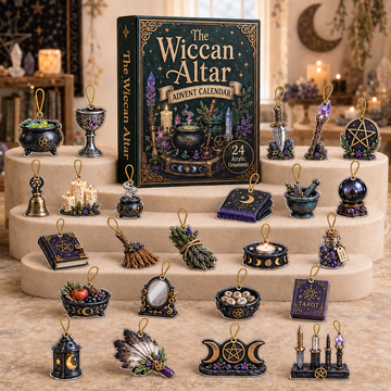 The Wiccan Altar Advent Calendar 2026 24 Day Festive Countdown Acrylic Charms Blind Box Gift For Witching Lovers