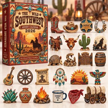 The Wild Southwest advent calendar 2026 - 24-Day Countdown, Acrylic Charms