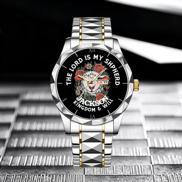 The Lord is My Shpherd - Personalized Watch