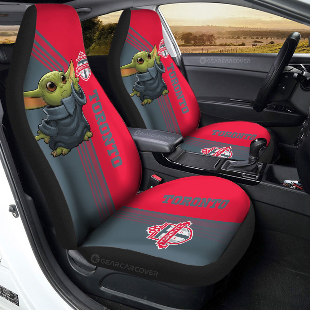 Toronto FC Car Seat Covers Baby Yoda Car Accessories