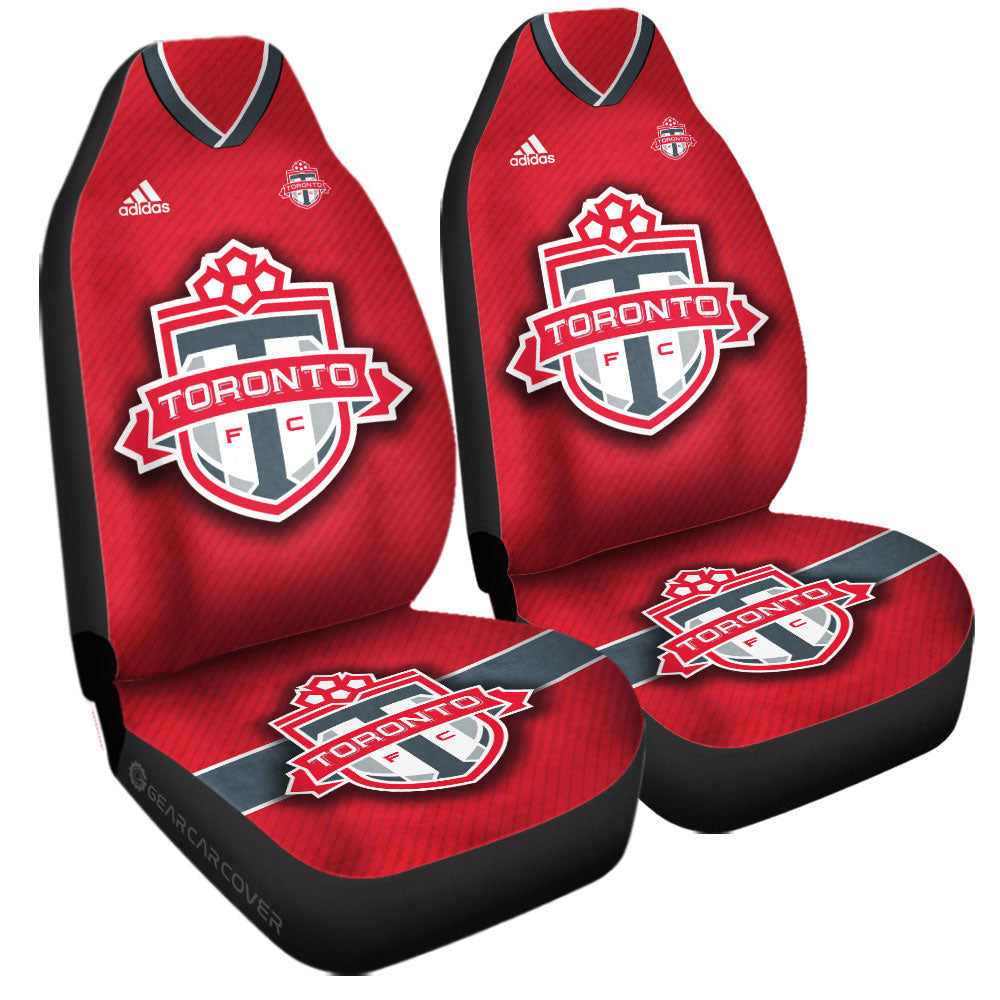 Toronto FC Car Seat Covers Custom Car Accessories For Fans