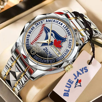 Toronto Blue Jays Alloy Luxury Quartz Watch-PFZ10187