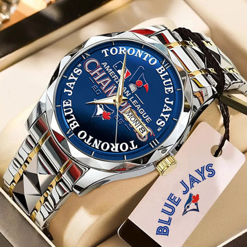 Toronto Blue Jays World Alloy Luxury Quartz Watch-PFZ10192