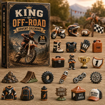 Trail King Advent Calendar 2026 - 24-Day Countdown, Acrylic Charms Every Day Bring New Suprises