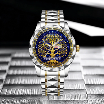 Tree Of Life Customized Watch - Personalized Name - Gift For Couple, Husband_Wife, Family