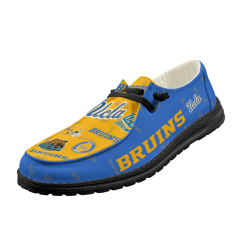 UCLA Bruins Loafers - Inspired By Hey Dude Shoes Style