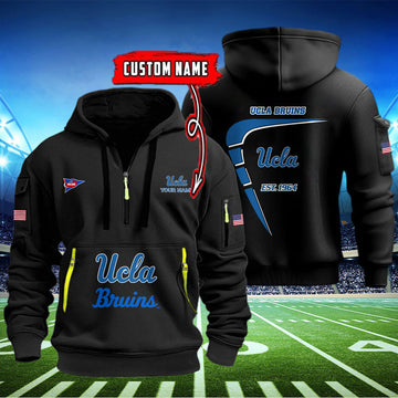 UCLA Bruins Quarter Zip Hoodie
