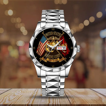 US Marine Corps Alloy Luxury Quartz Watch – TMTHU 181