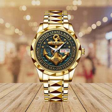 US Navy Alloy Luxury Quartz Watch – MAITM 12450