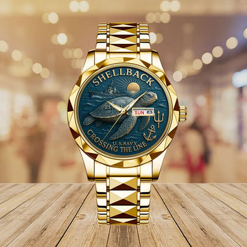 US Navy Alloy Luxury Quartz Watch – MAITM12656