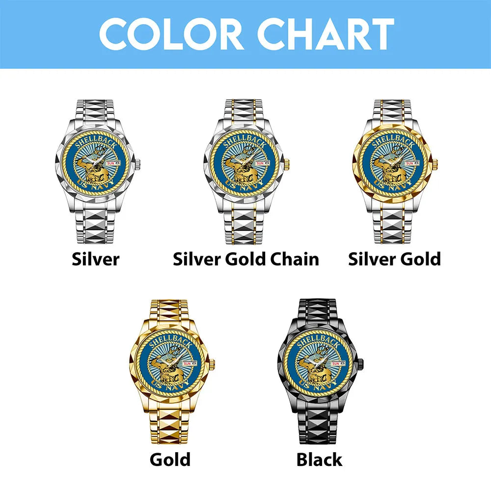 US Navy Alloy Luxury Quartz Watch – MAITM12671