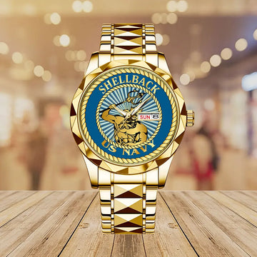 US Navy Alloy Luxury Quartz Watch – MAITM12671