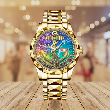 US Navy Alloy Luxury Quartz Watch – MAITM12720