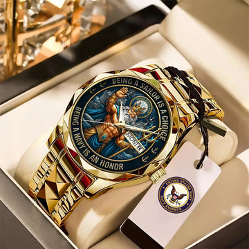 US Navy Alloy Luxury Quartz Watch – TMTHU1354