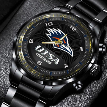 U T S A Roadrunners Stainless Steel Watch