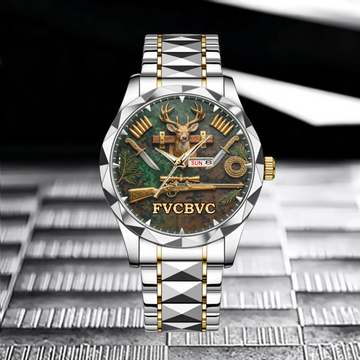 Ultimate Hunting Legend Customized Watch - Personalized Name - Gift For Hunting Lovers