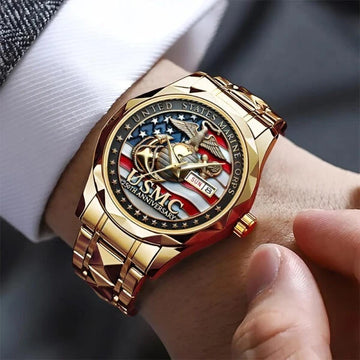 United States Marine Corps Alloy Luxury Quartz Watch