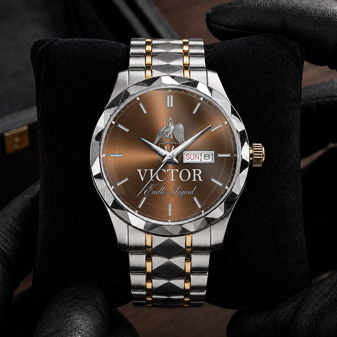 VICTOR K3579-106 Luxury Alloy-Men Watch, Personalized Premium Gift for Anniversary