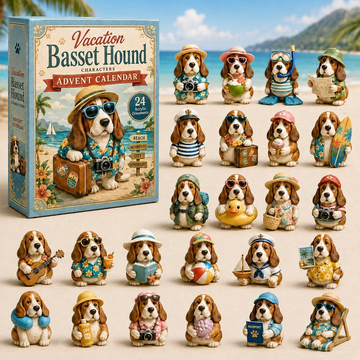 Vacation Advent Calendar 2026 - 24-Day Countdown, Acrylic Charms Every Day Bring New Suprises