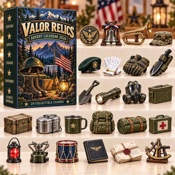 Valor Relics Advent Calendar 2026 - 24-Day Countdown, Acrylic Charms