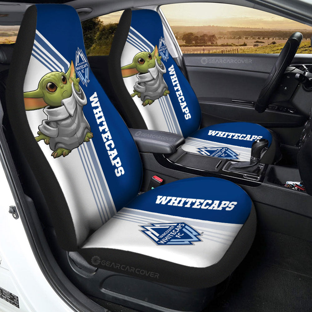 Vancouver Whitecaps FC Car Seat Covers Baby Yoda Car Accessories