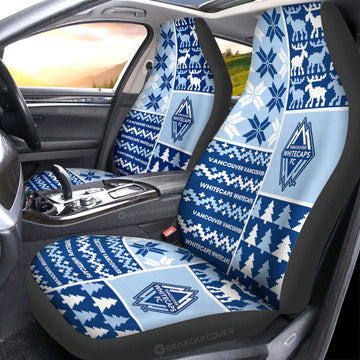 Vancouver Whitecaps FC Car Seat Covers Custom Ugly Style Car Accessories