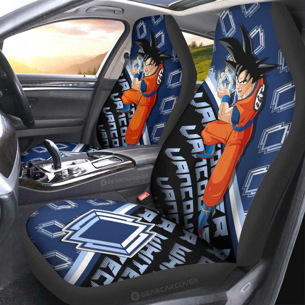 Vancouver Whitecaps FC Car Seat Covers Goku Car Accessories For Fans