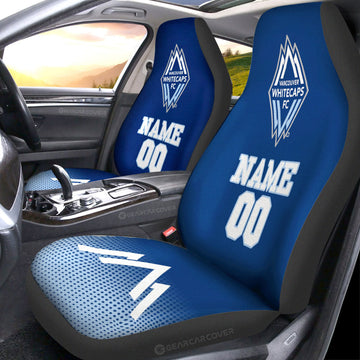 Vancouver Whitecaps FC Car Seat Covers Sporty Team Collection
