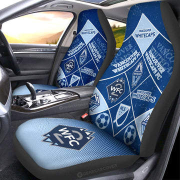 Vancouver Whitecaps FC Car Seat Covers Sporty Team Collection