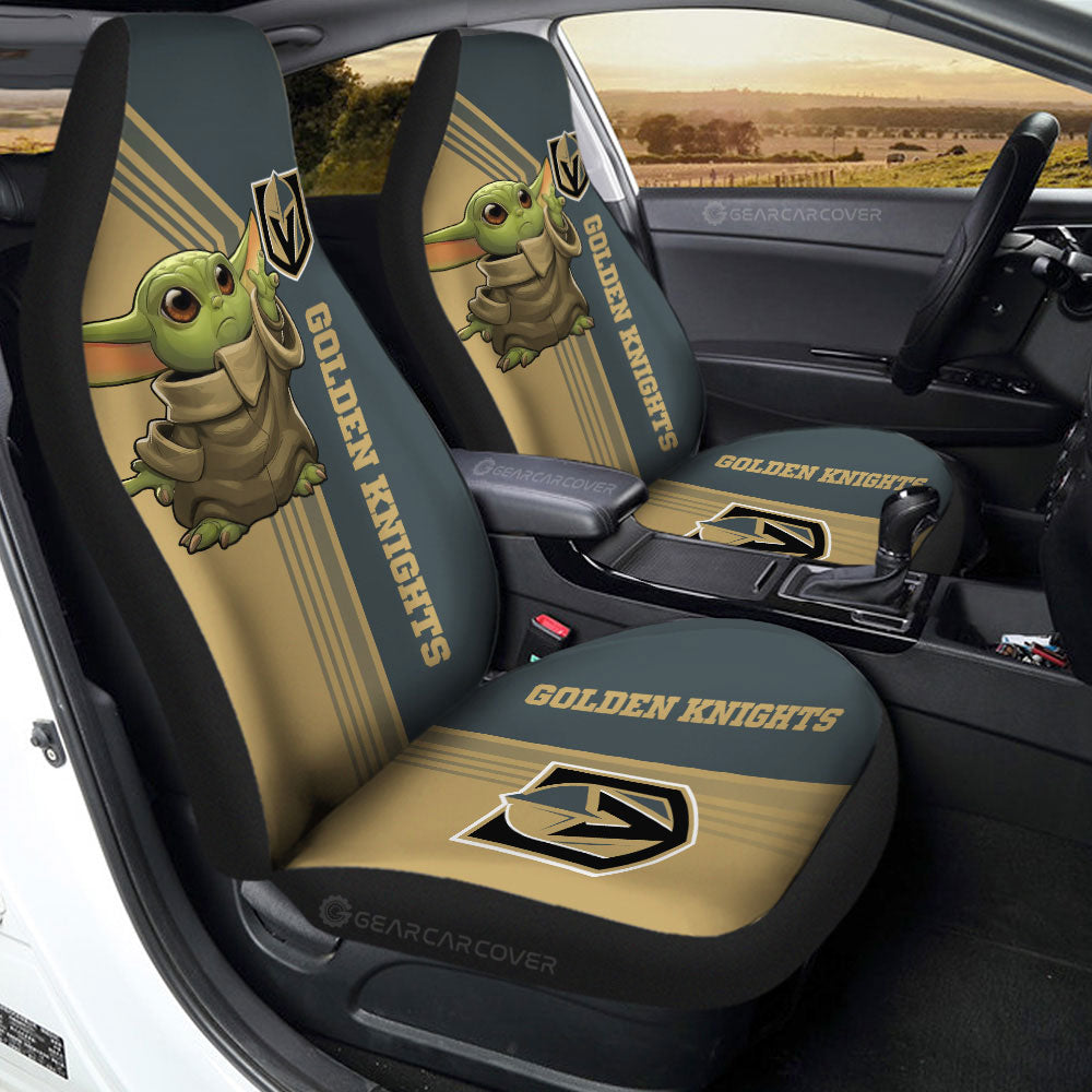 Vegas Golden Knights Car Seat Covers Baby Yoda Car Accessories