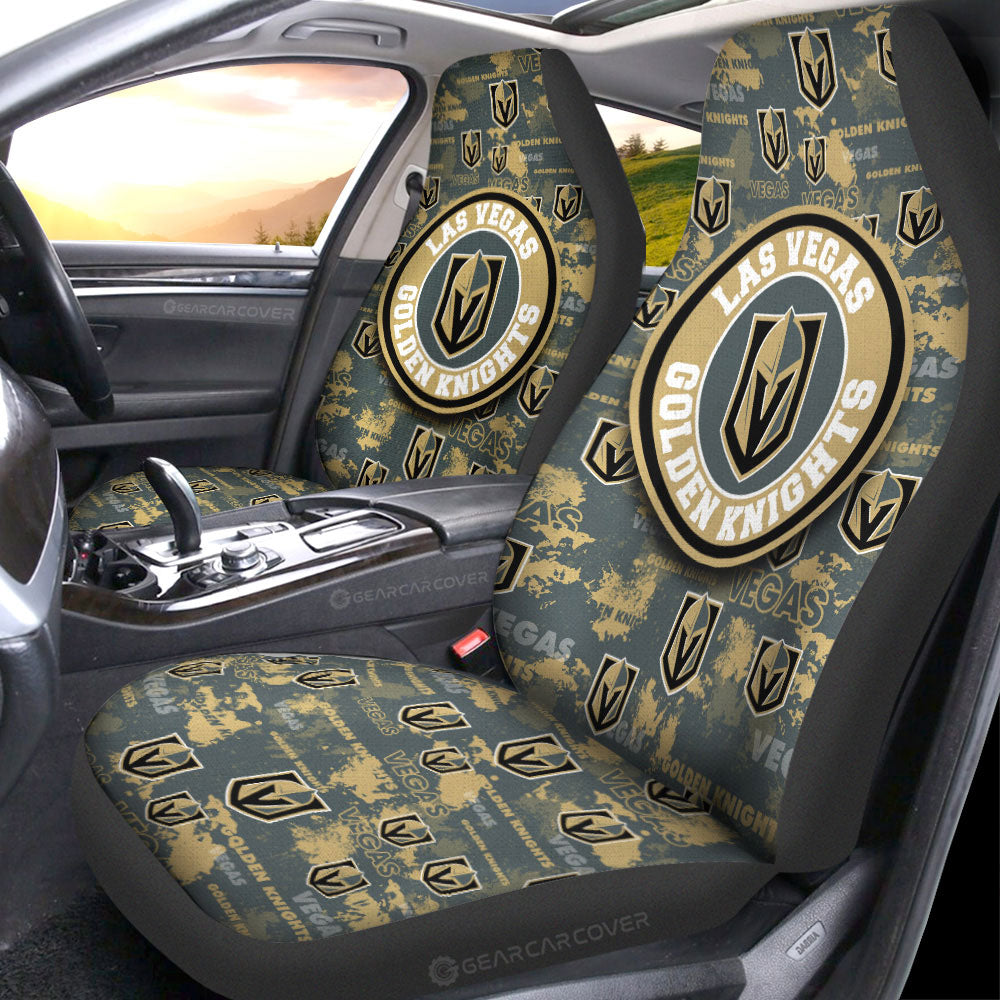 Vegas Golden Knights Car Seat Covers Custom Car Accessories