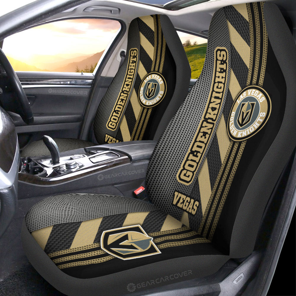 Vegas Golden Knights Car Seat Covers Custom Car Accessories