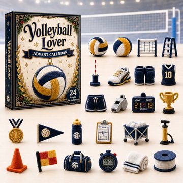 Volleyball Lover Advent Calendar 2026 - 24-Day Countdown, Acrylic Charms Every Day Bring New Suprises