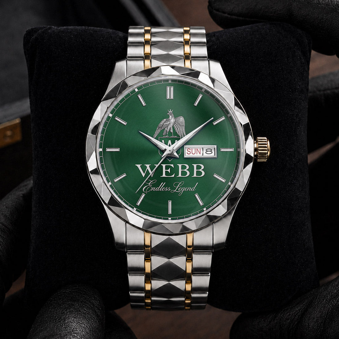 WEBB K3579-105 Luxury Alloy-Men Watch, Personalized Premium Gift for Anniversary