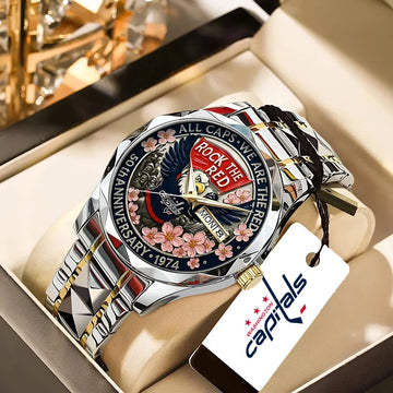 Washington Capitals 50 Years Alloy Luxury Quartz Watch-PFZ10210