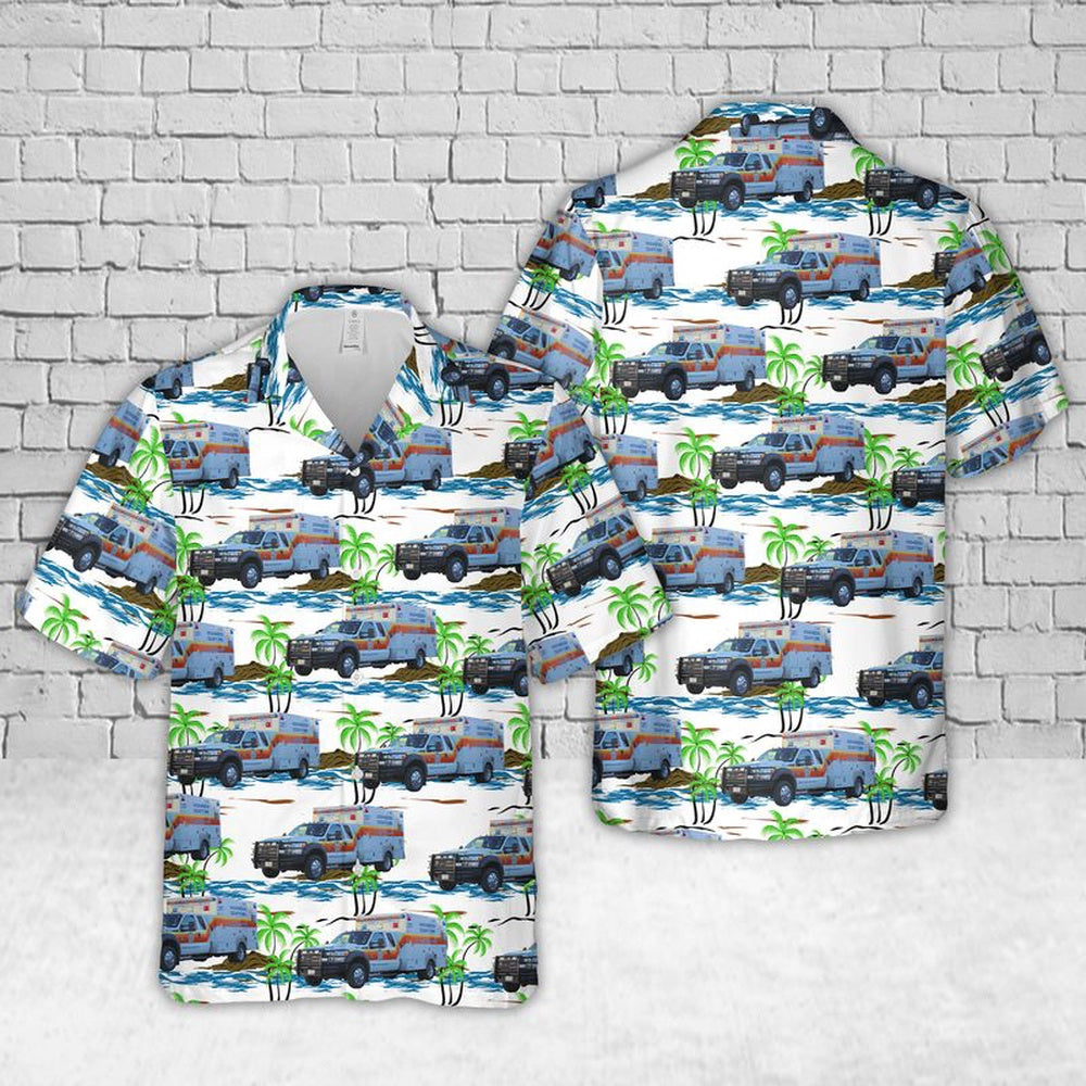 Washington County EMS Texas Hawaiian Shirt, Texas Hawaii Shirt, Texas Shirt